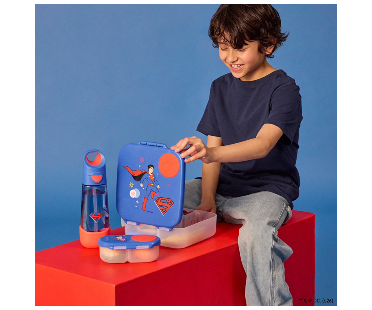 Caja Almuerzo con Gel Refrigerante Lunchbox Superman