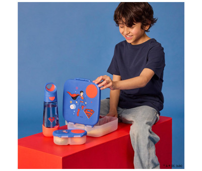 Caja Almuerzo con Gel Refrigerante Lunchbox Superman