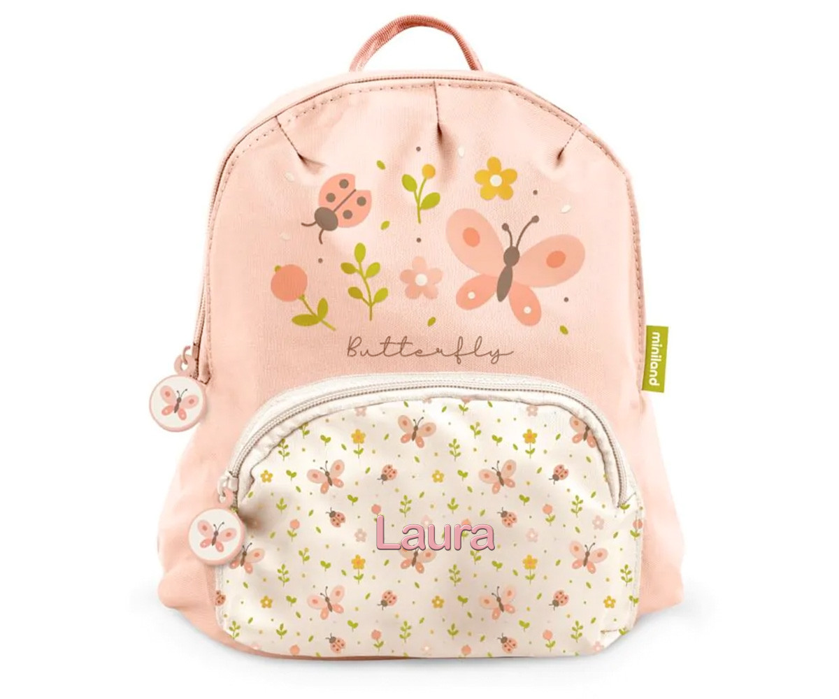 Mochila Preescolar Butterfly Personalizable