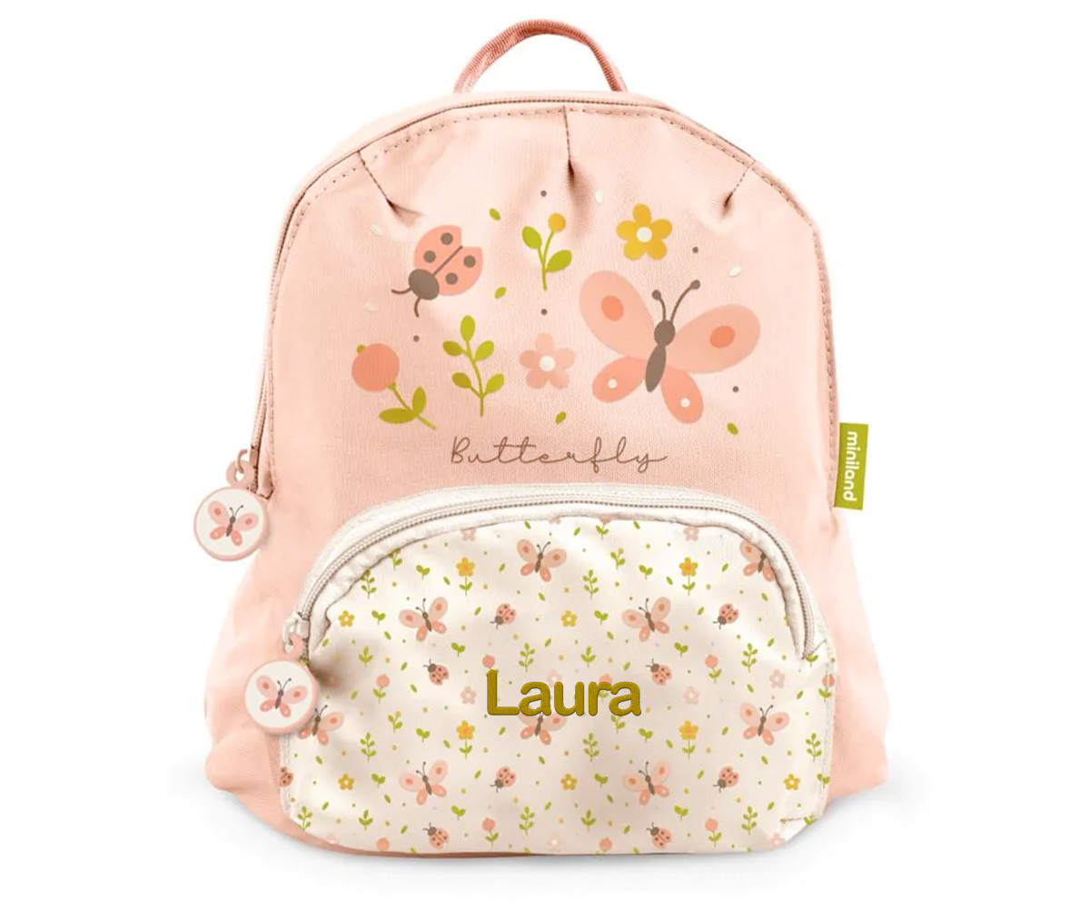 Mochila Preescolar Butterfly Personalizable