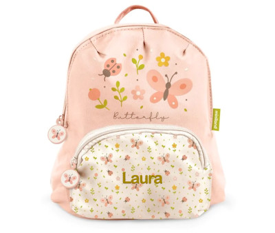 Mochila Preescolar Butterfly Personalizable