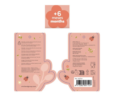 Botella Infantil Tritán Butterfly 450ml