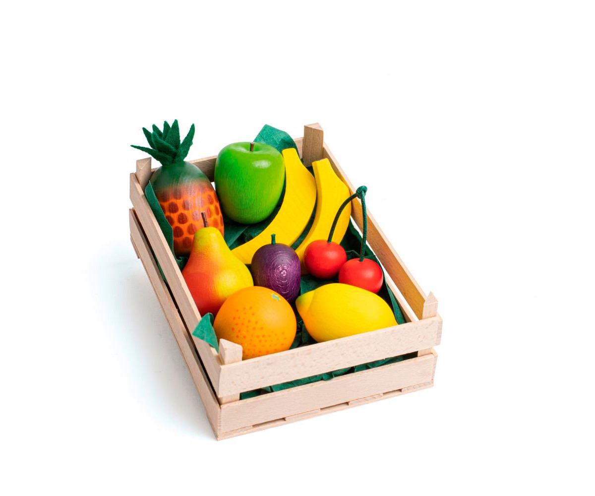 Surtido de Frutas de Madera