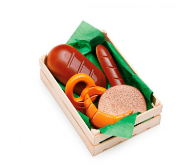 Caja Productos de Panadería de Madera