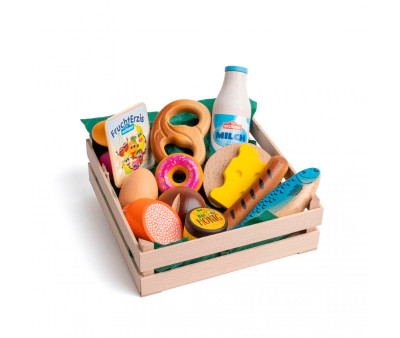 Surtido de Alimentos de Madera