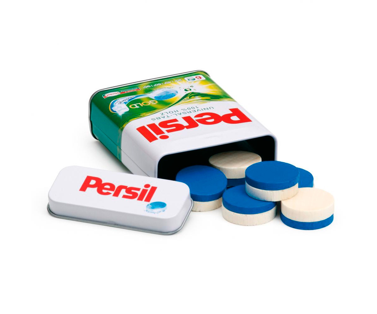 Pastillas Lavadora de Madera