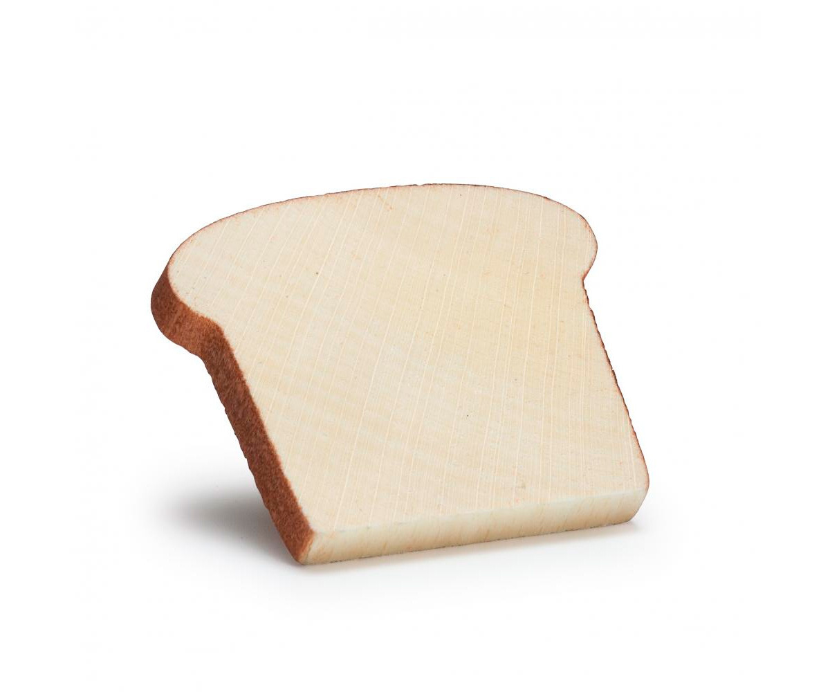 Rebanada de Tostada de Madera