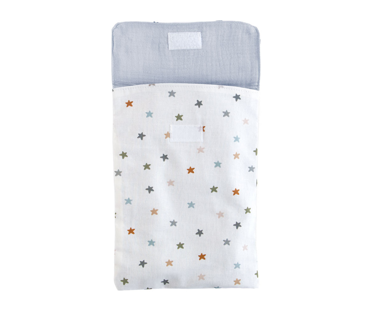 Bolsa Pañales Little Stars Blue Personalizable