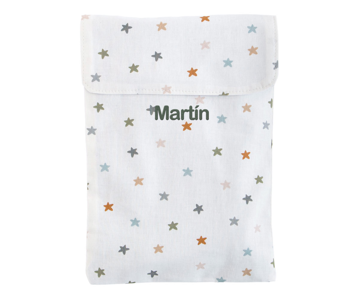 Bolsa Pañales Little Stars Blue Personalizable