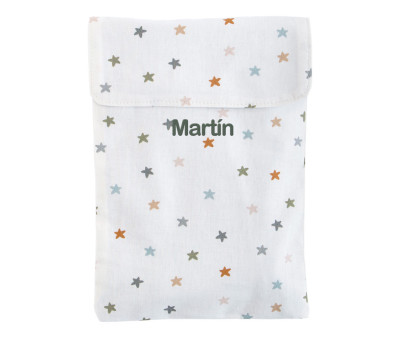 Bolsa Pañales Little Stars Blue Personalizable