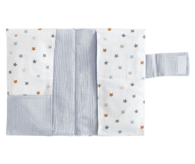 Portadocumentos Little Stars Blue Personalizable