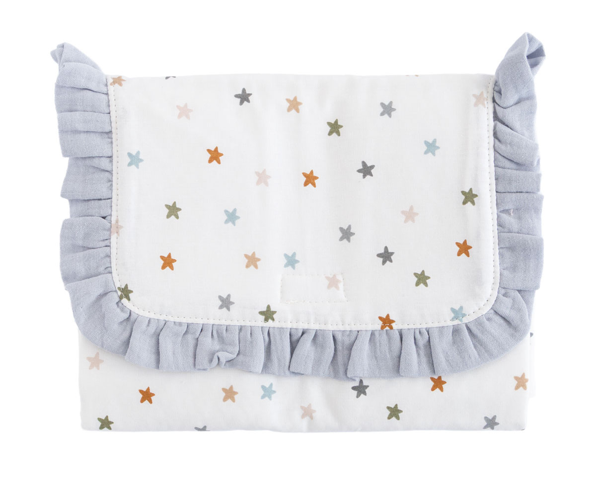 Fasciatoio Pieghevole Little Stars Blue