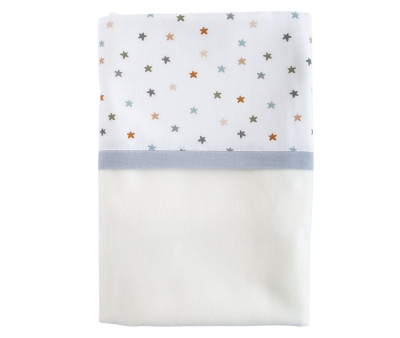 Manta Coralina Little Stars Blue Personalizable