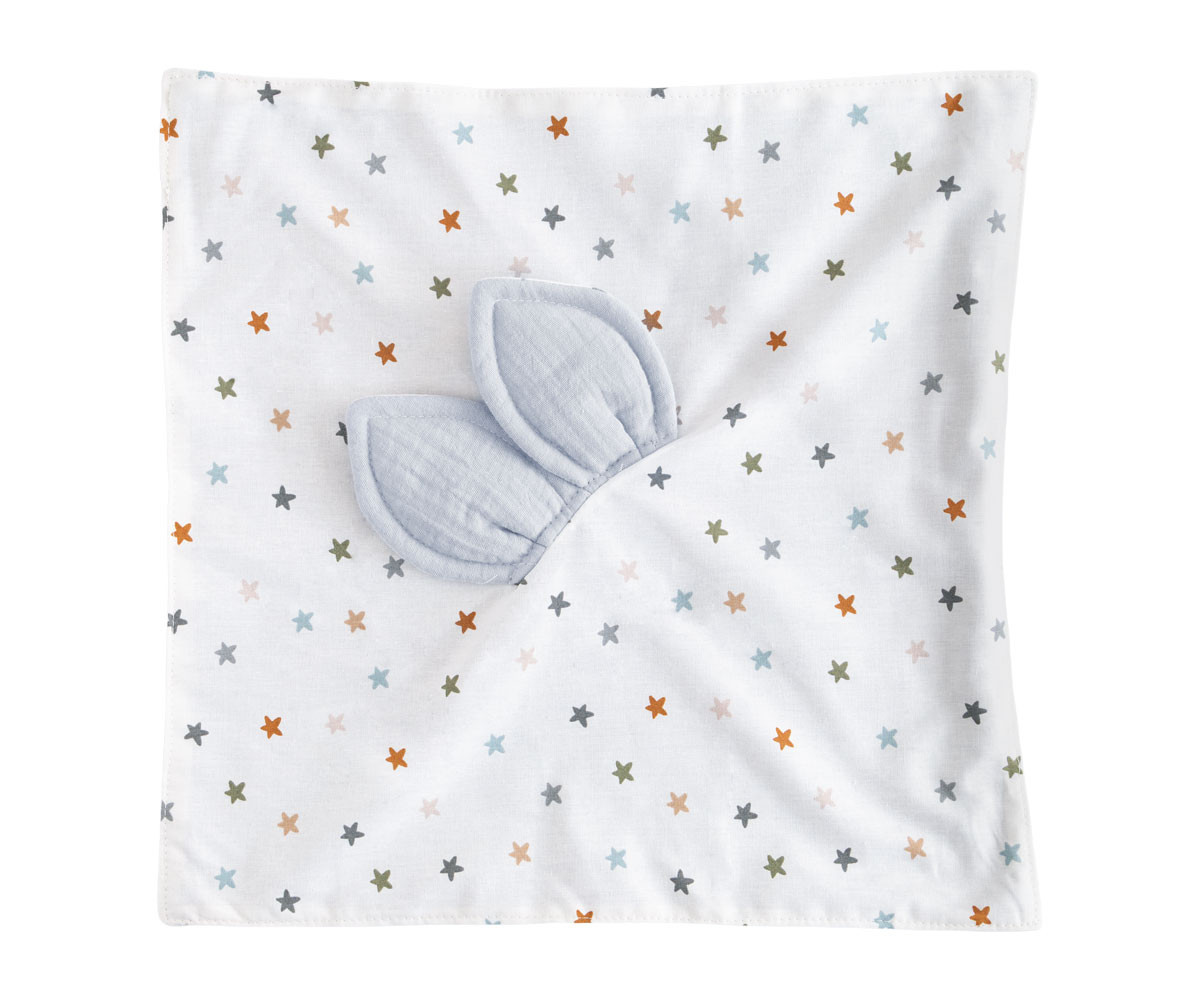 Doudou Little Stars Blue Personalizable