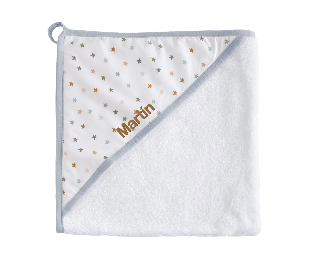Capa de Baño Little Stars Blue Personalizable