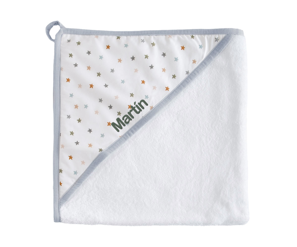 Capa de Baño Little Stars Blue Personalizable