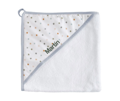 Capa de Baño Little Stars Blue Personalizable