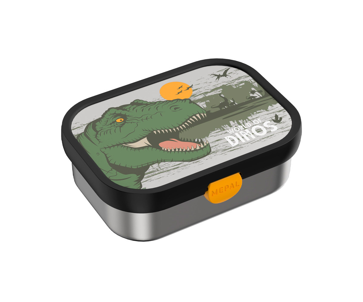 Midi Lunch Box Acciaio Campus Dino