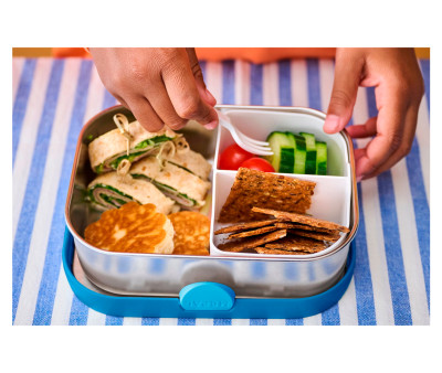 Midi Lunch Box Acciaio Campus Dino