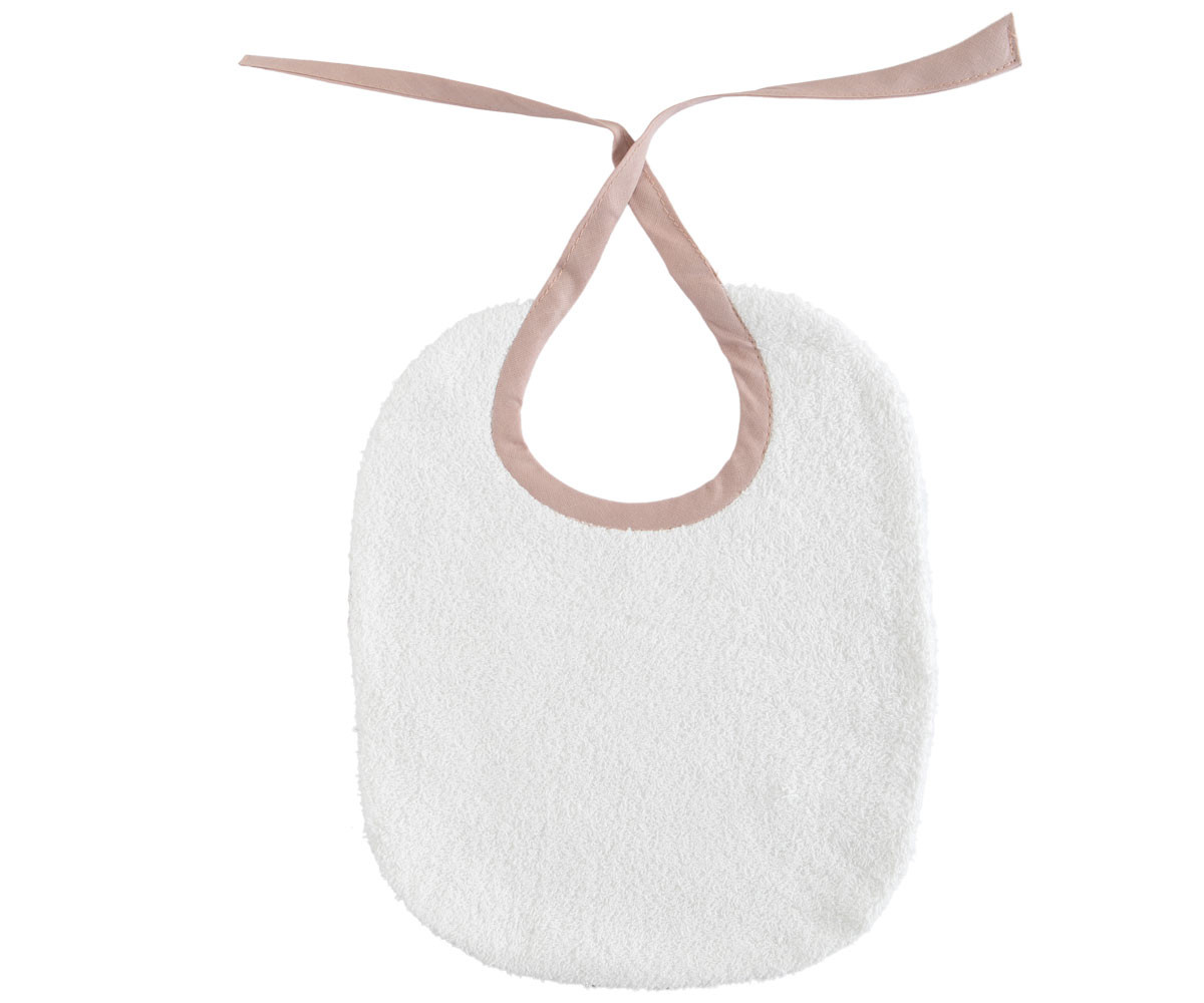Babero Little Stars Pink Personalizable