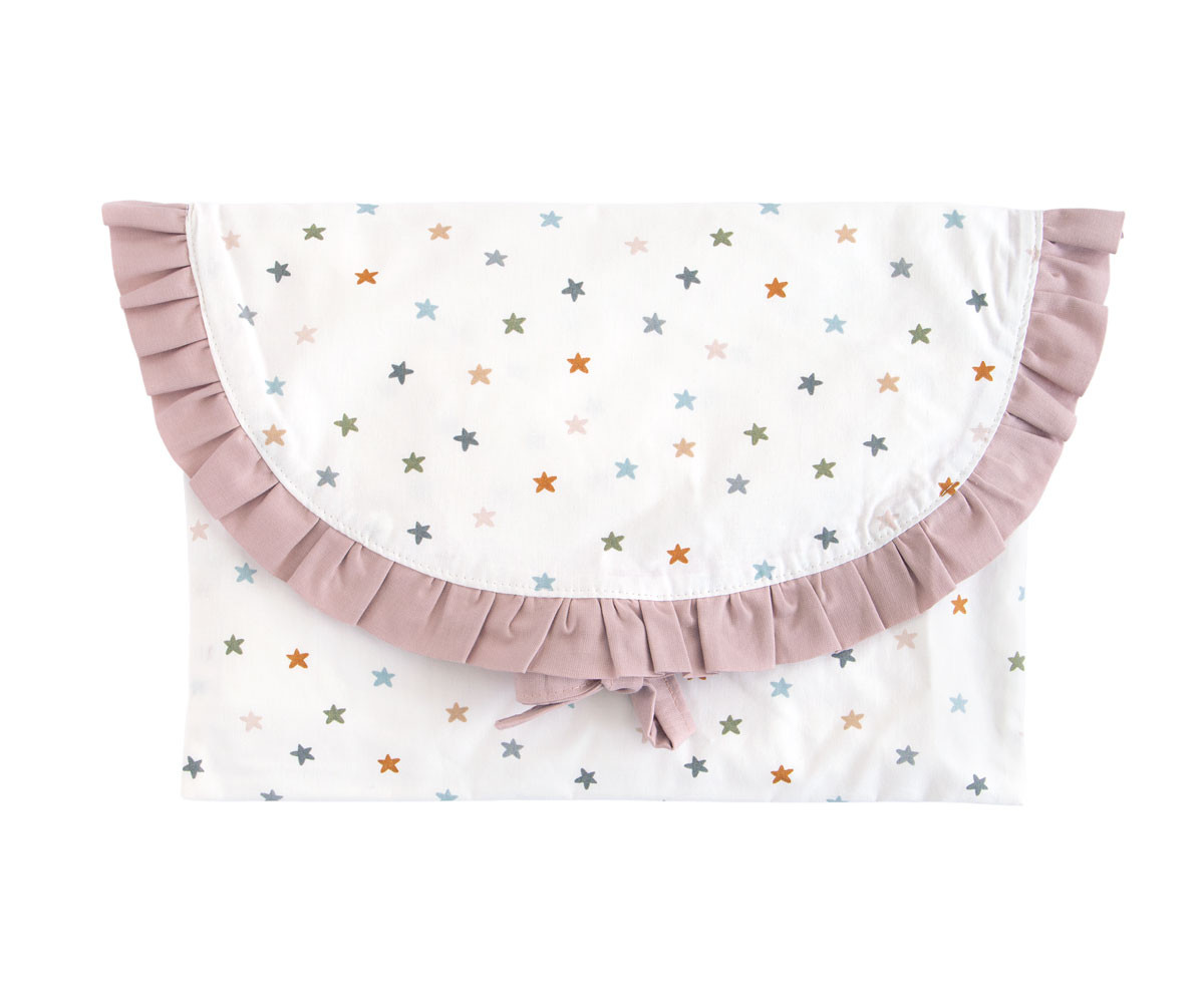Bolsa Muda Little Stars Pink Personalizable