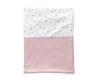 Coperta Vellutata Little Stars Pink Personalizzabile