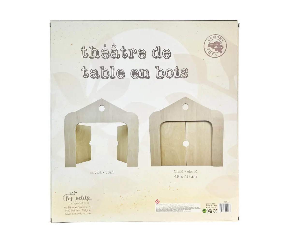 Teatrillo de Mesa de Madera