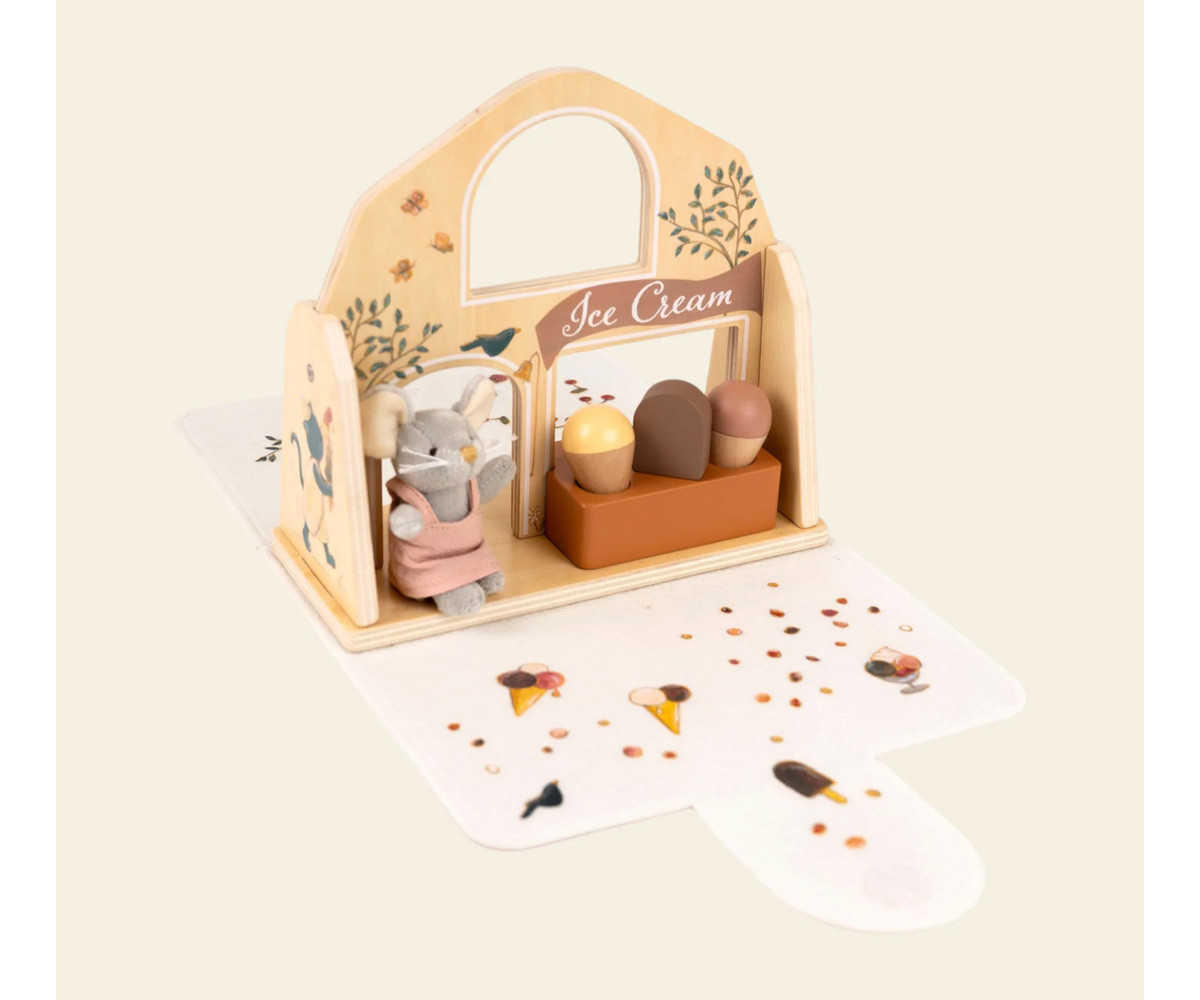 Mini Heladería de Madera Mini Friends