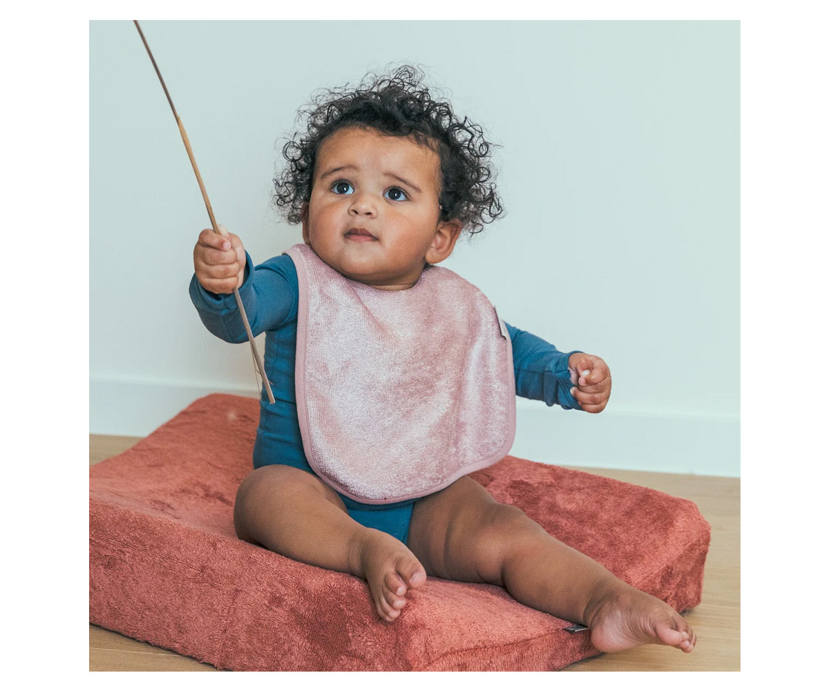 Babero Timboo Waterproof Misty Rose