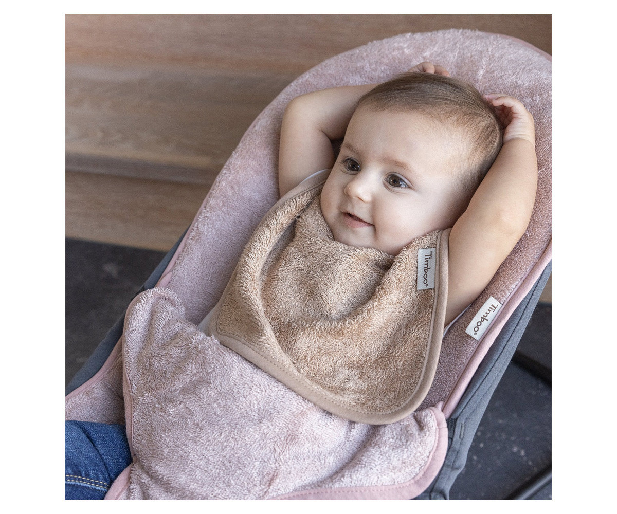 Babero Timboo Savannah Sand Personalizable