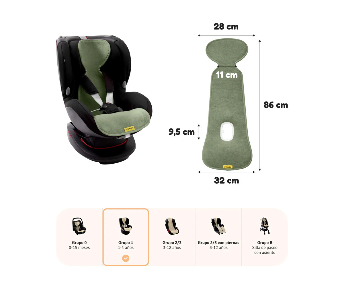 Materassino 3D Air Layer Gruppo 1 Seashell Olive