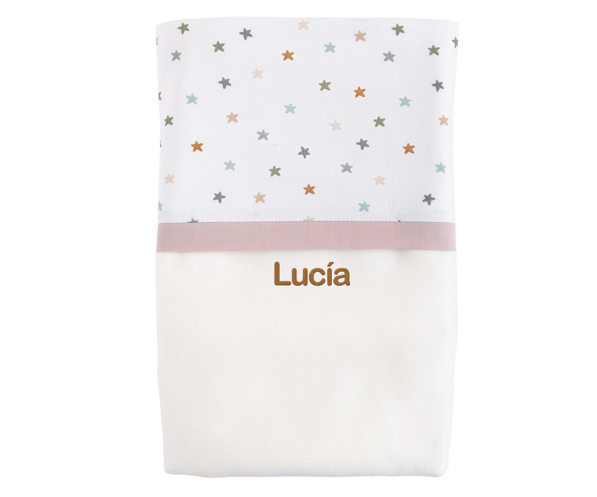Manta Little Stars Pink Personalizable