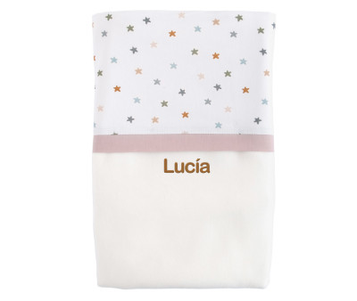 Manta Little Stars Pink Personalizable