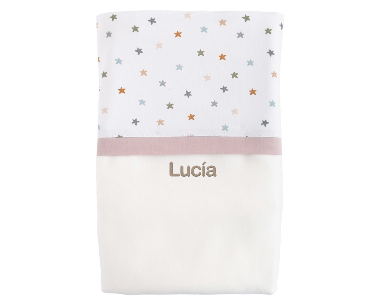 Manta Little Stars Pink Personalizable