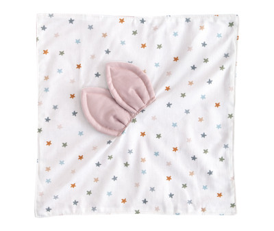 Doudou Little Stars Pink Personalizable