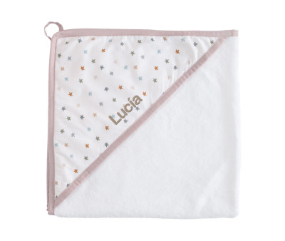 Capa de Baño Little Stars Pink Personalizable