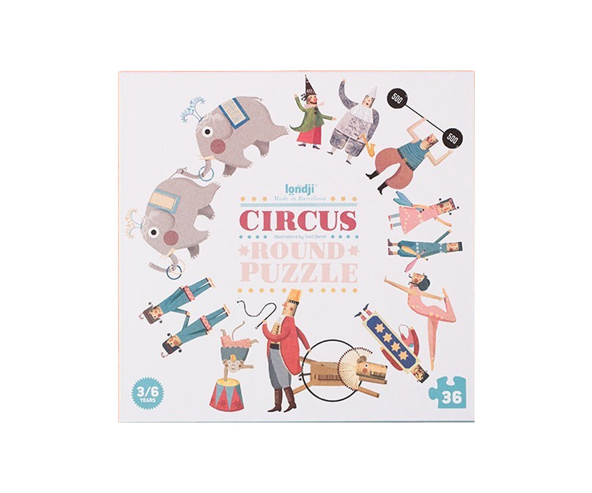 Puzzle Circus Round 36piezas