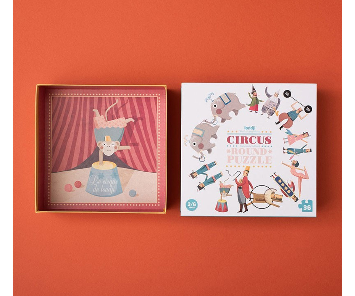 Puzzle Circus Round 36piezas