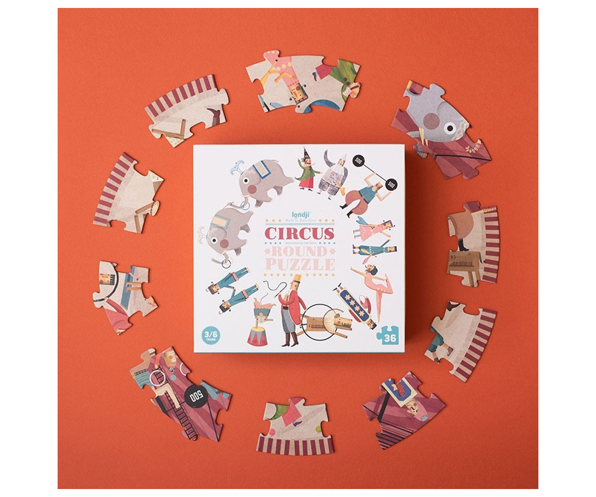 Puzzle Circus Round 36piezas