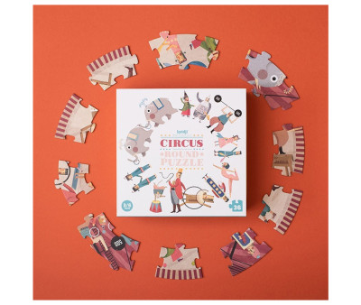 Puzzle Circus Round 36piezas