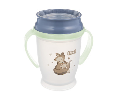 Taza 360º Night & Day Fox