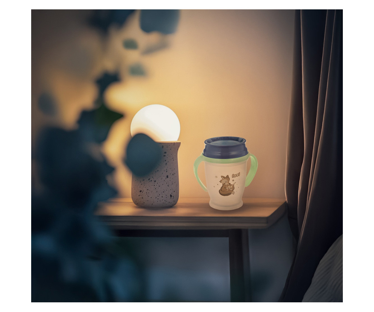 Taza 360º Night & Day Fox
