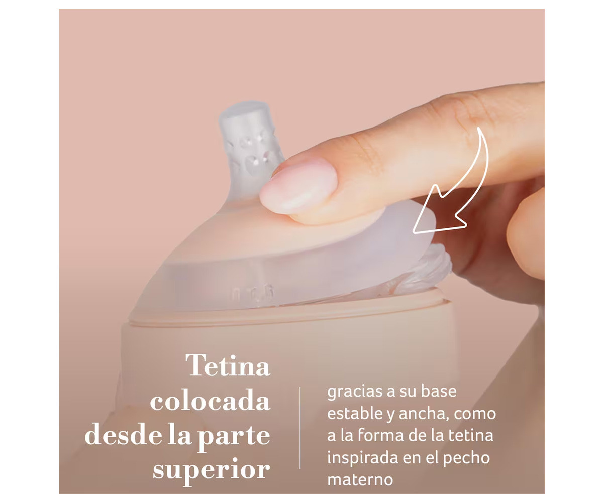 Biberón con Tetina Dinámica LOVI Mammafeel 330 ml