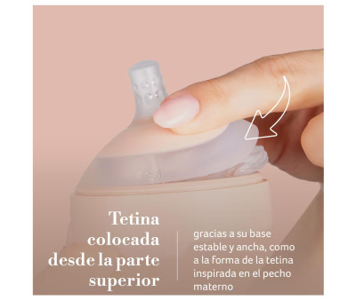 Biberón con Tetina Dinámica LOVI Mammafeel 330 ml