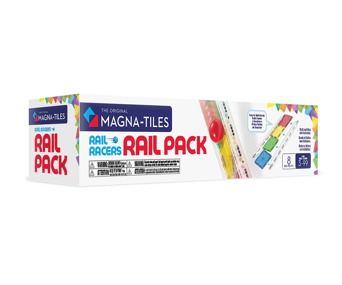 8 Piezas Magnéticas Racers Rail
