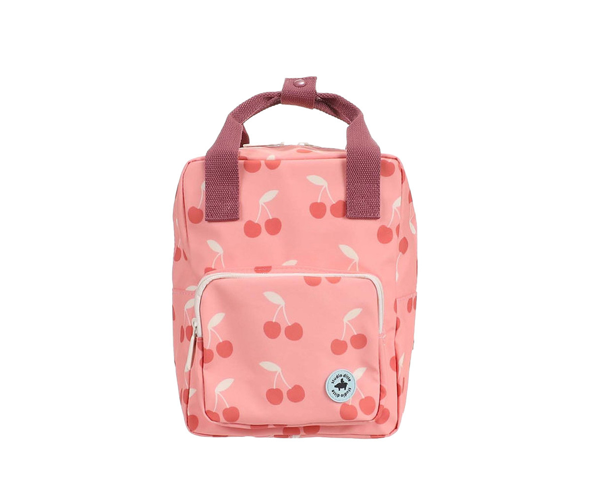 Mochila Infantil Cherries Pink Personalizable