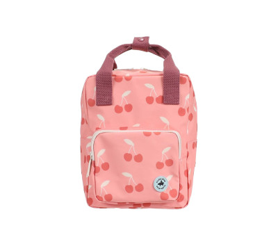 Mochila Infantil Cherries Pink Personalizable
