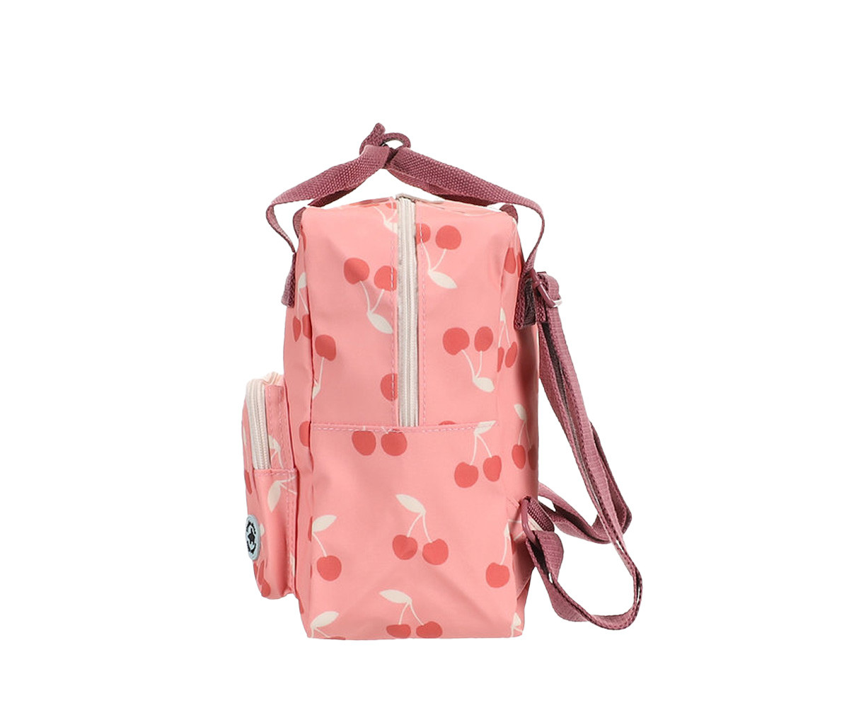 Mochila Infantil Cherries Pink Personalizable
