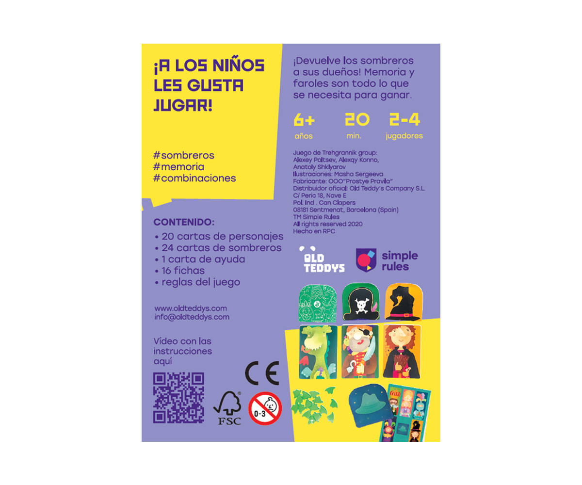 Juego de Cartas Magic Hat