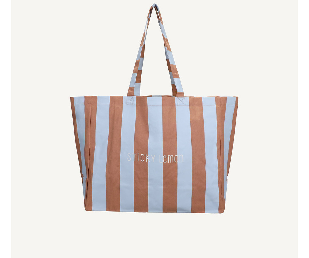 Bolso Tote Lemon Tree Cloud Blue